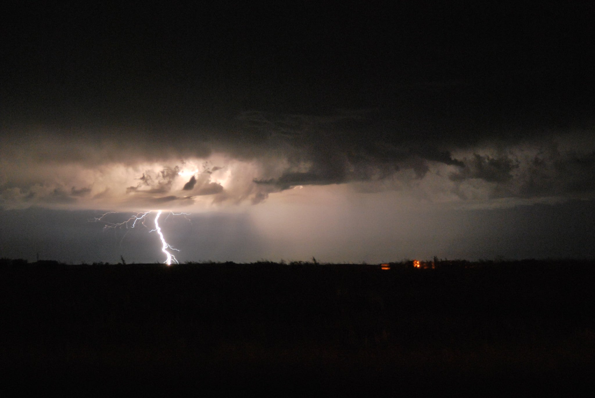 Lightning strike